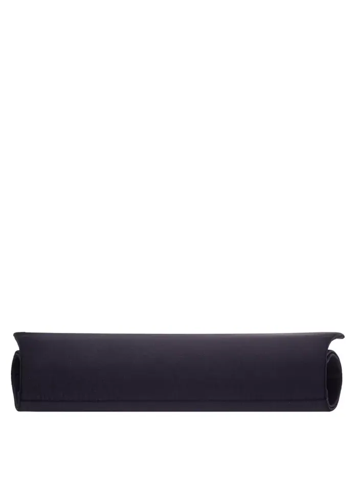 Клатч с изогнутым клапаном и магнитной застежкой Slim Magnetic Nina — изображение 5 из 6, черный