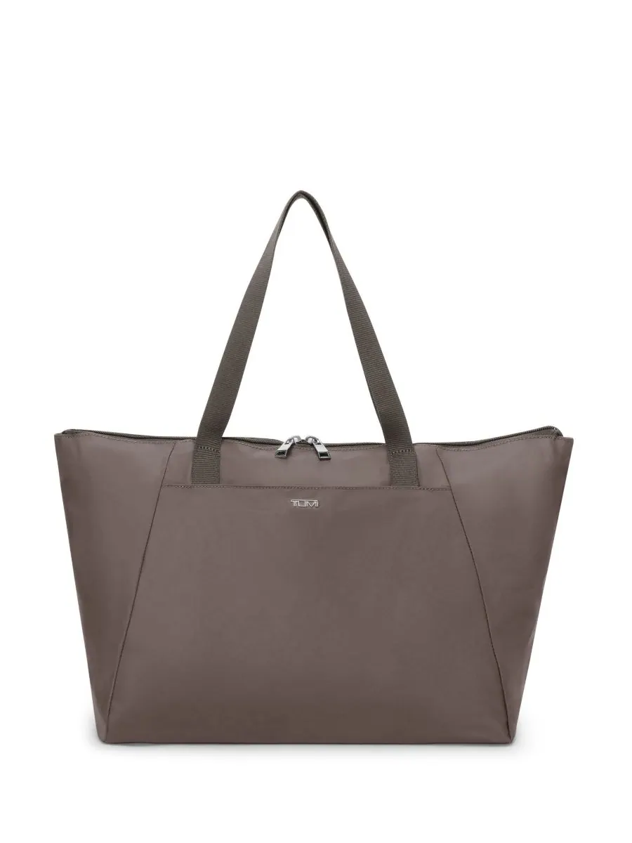 Сумка-тоут TUMI Voyageur Just In Case Packable Travel Tote, средний размер — изображение 1 из 4, минк