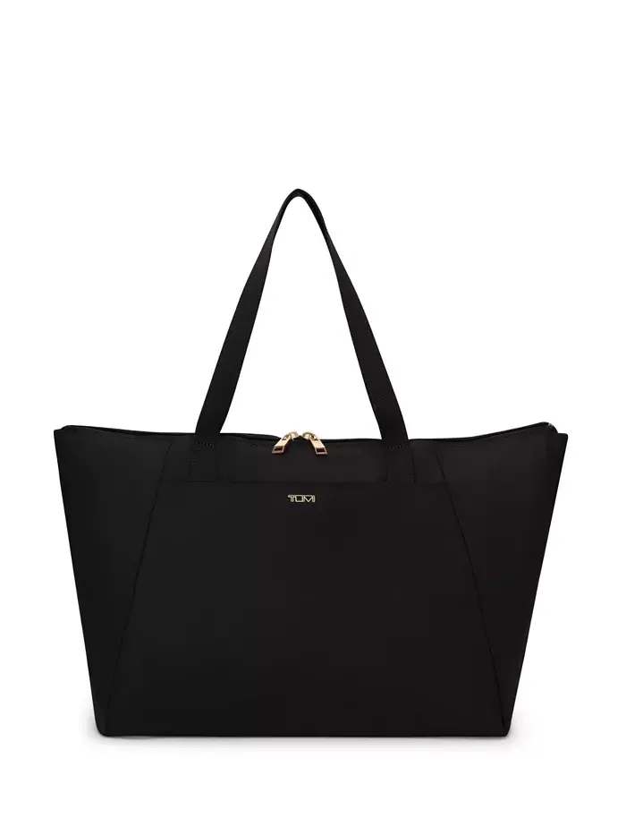 Дорожная сумка TUMI Voyageur Just In Case, средняя — изображение 1 из 4, черный золотистый