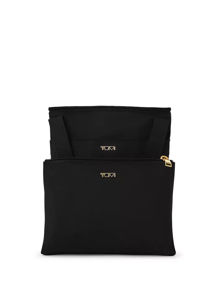 Дорожная сумка TUMI Voyageur Just In Case, средняя — изображение 3 из 4, черный золотистый