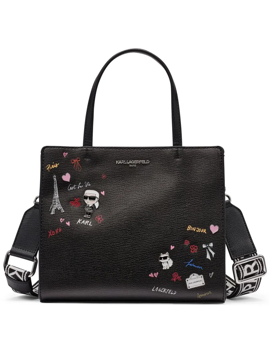 Сумка-мессенджер Maybelle с застежкой-молнией KARL LAGERFELD PARIS