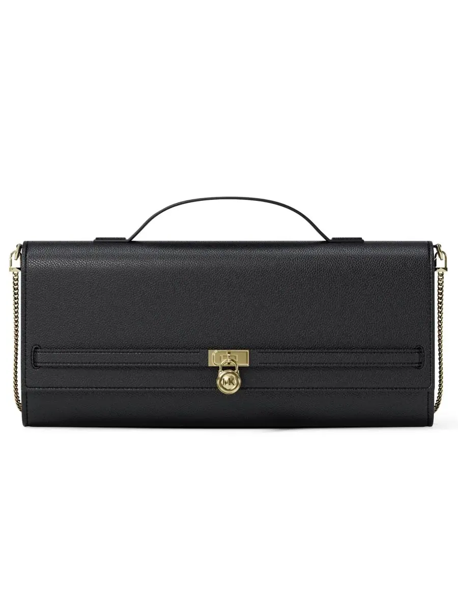 Сумка женская средняя клатч Michael Kors Hamilton Moderne East West — изображение 1 из 5, черный