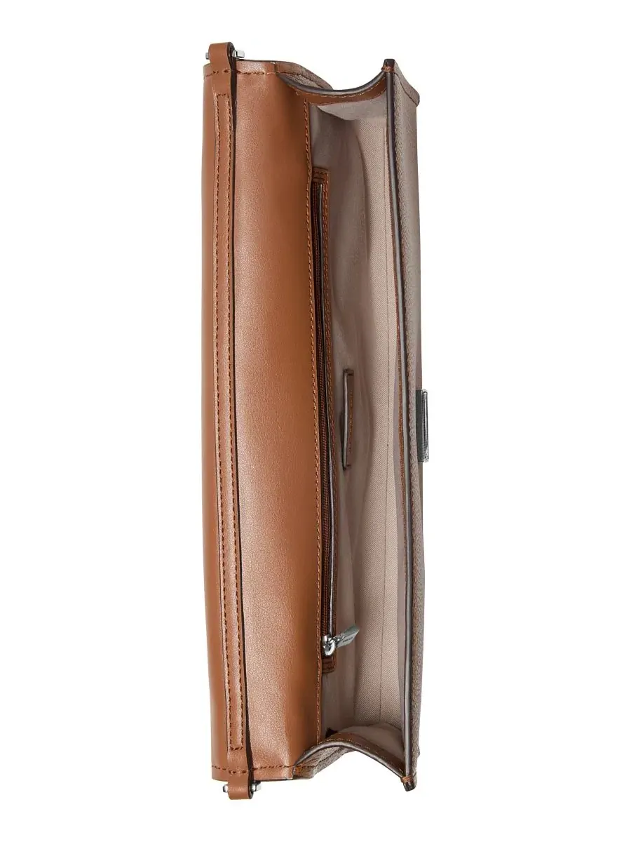 Сумка женская средняя клатч Michael Kors Hamilton Moderne East West — изображение 2 из 3, коричневый