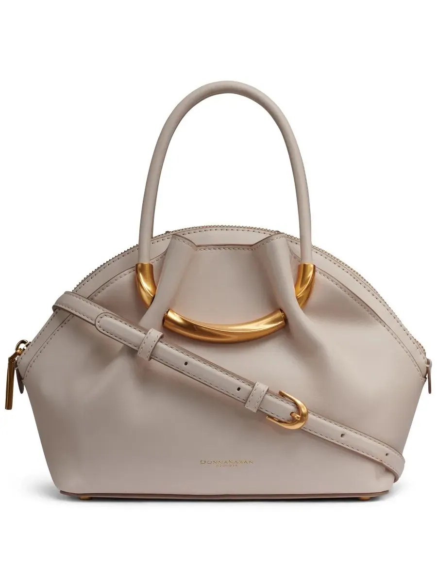 Средняя сумка через плечо Oxford Donna Karan New York — изображение 1 из 5, бежевый