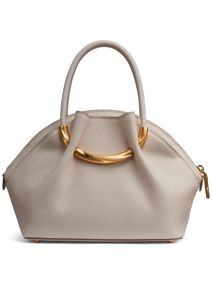 Средняя сумка через плечо Oxford Donna Karan New York — изображение 2 из 5, бежевый