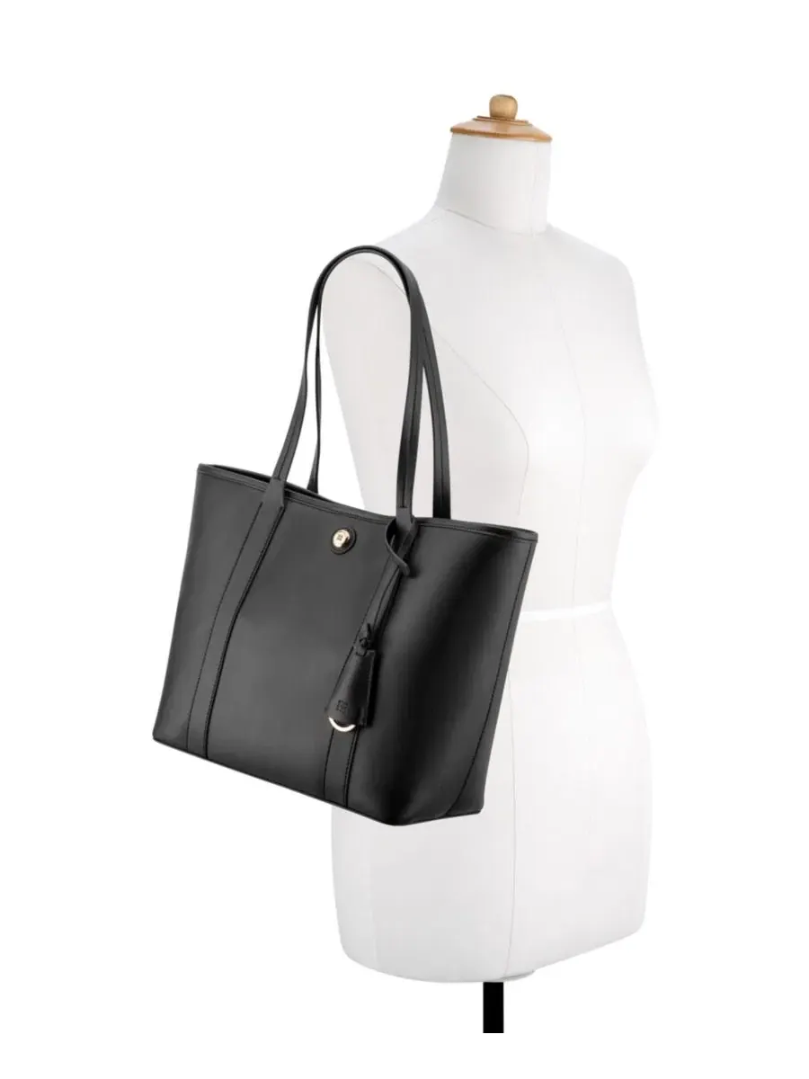 Большая сумка-тоут Trista 2 в 1 Nine West — изображение 5 из 5, черный