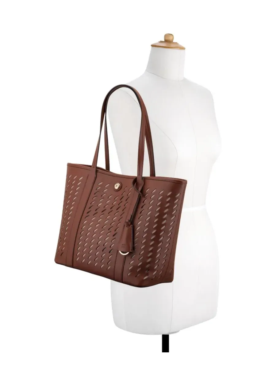 Большая сумка-тоут Trista 2 в 1 Nine West — изображение 5 из 5, орех