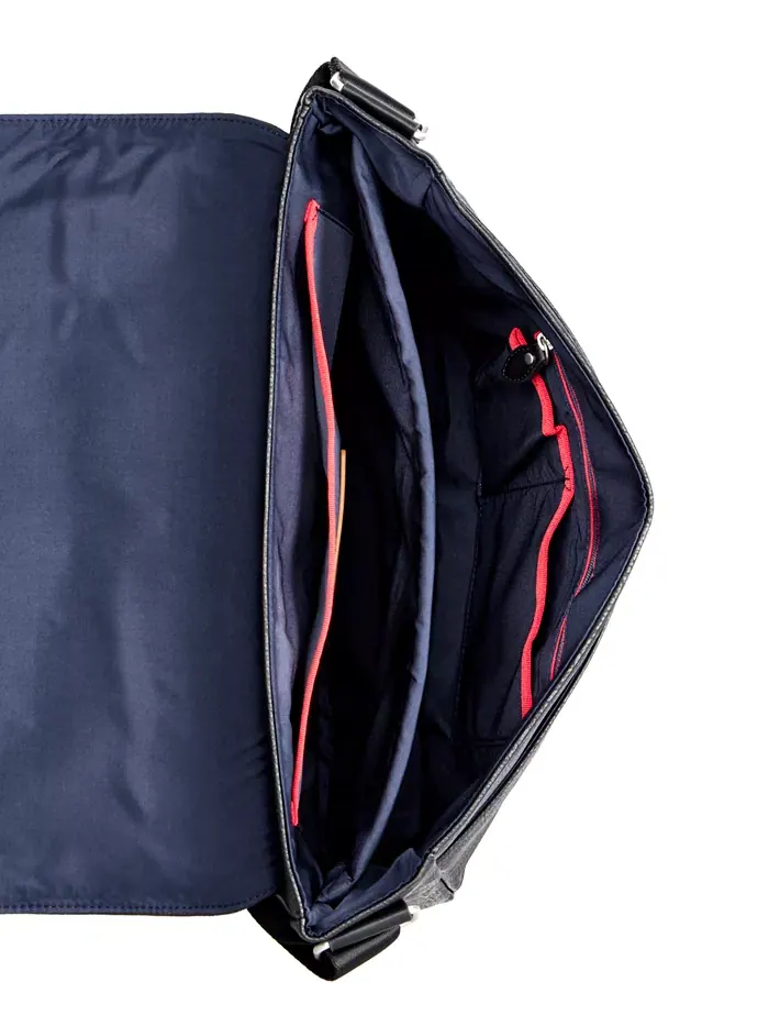 Мужская сумка-мессенджер Leo из искусственной кожи Pebble Tommy Hilfiger — 4