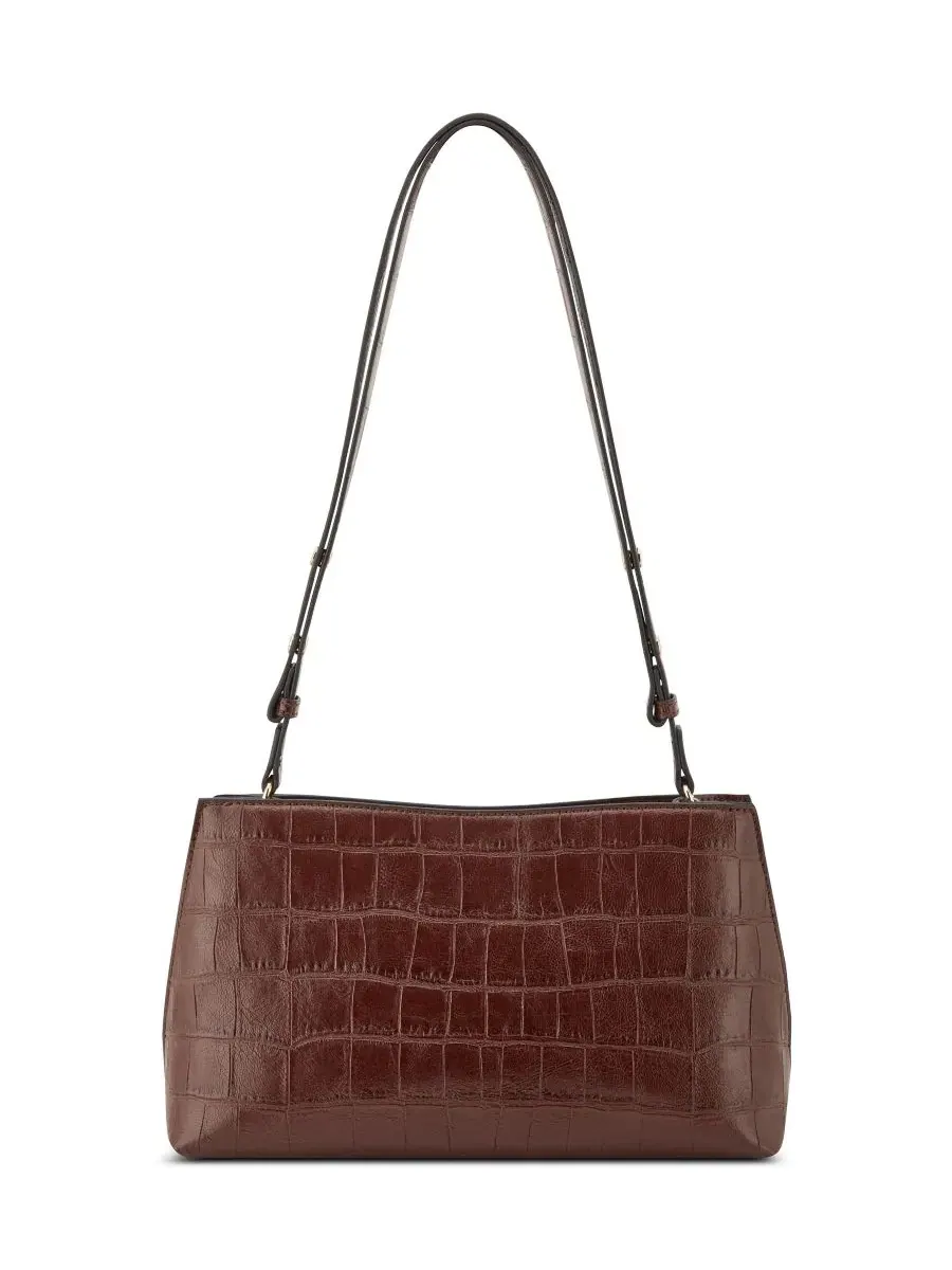 Небольшая конвертируемая сумка Vevina Small Shoulder Handbag Nine West — изображение 2 из 4, махагони