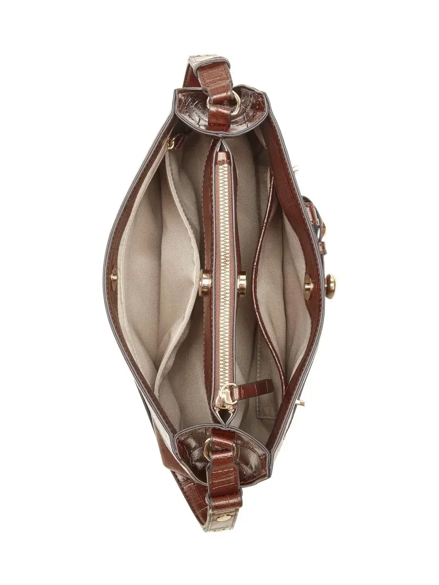 Небольшая конвертируемая сумка Vevina Small Shoulder Handbag Nine West — изображение 4 из 4, махагони