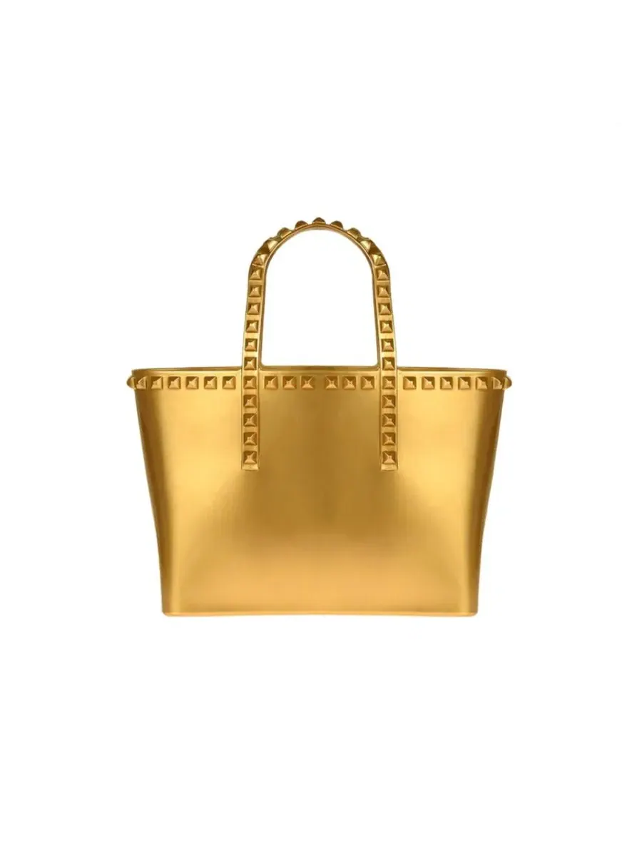 Сумка-шопер с ручками-цепочками Grazia Tote CARMEN SOL — изображение 1 из 3, золото