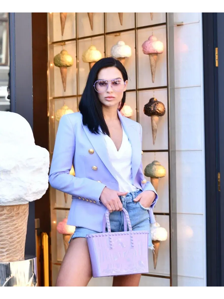 Сумка-шопер Grazia Tote CARMEN SOL — изображение 3 из 4, фиолетовый