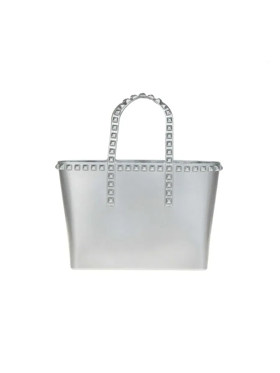 Сумка-шопер Grazia Tote CARMEN SOL — изображение 4 из 4, серебряный