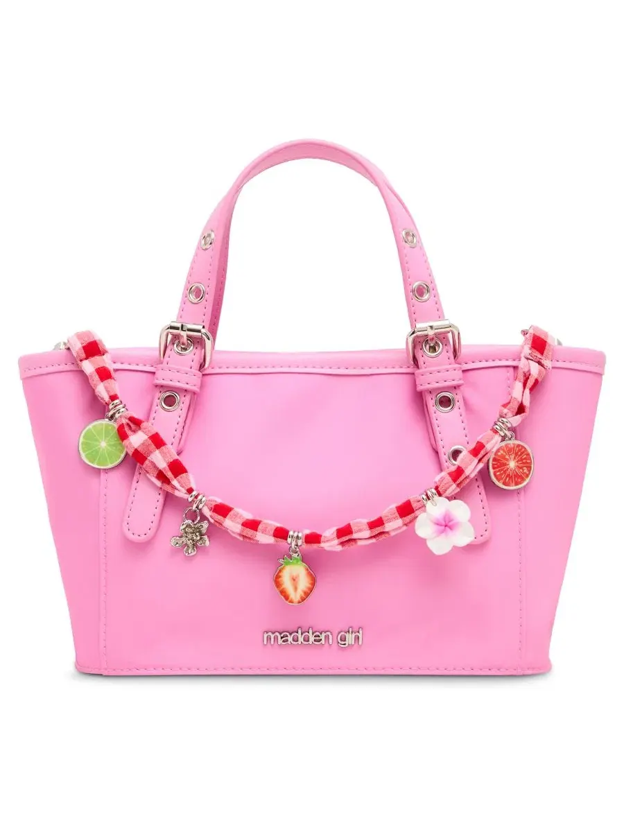 Сумка-шопер Amanza Medium Tote Madden Girl — изображение 1 из 6, орхидейный