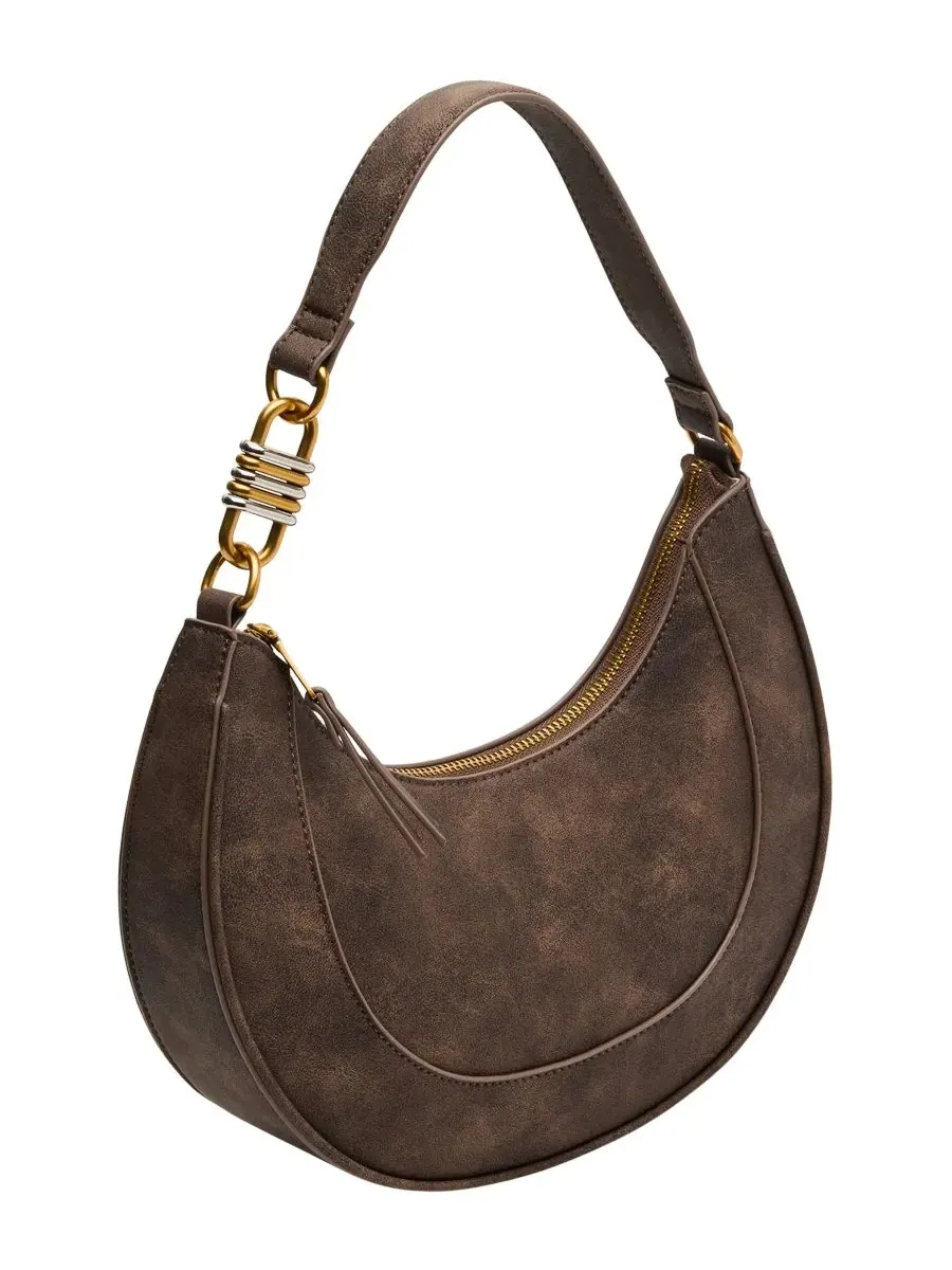 Сумка-хобо Blohan Small Steve Madden — изображение 3 из 4, коричневый