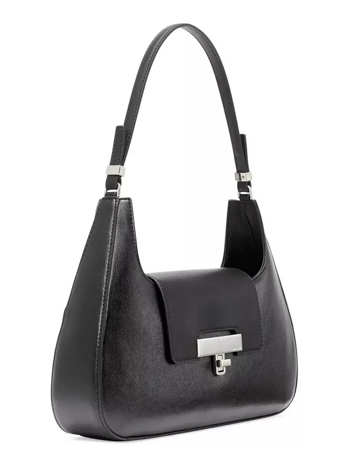 Сумка через плечо Calvin Klein Becky Turnlock — изображение 2 из 8, черный