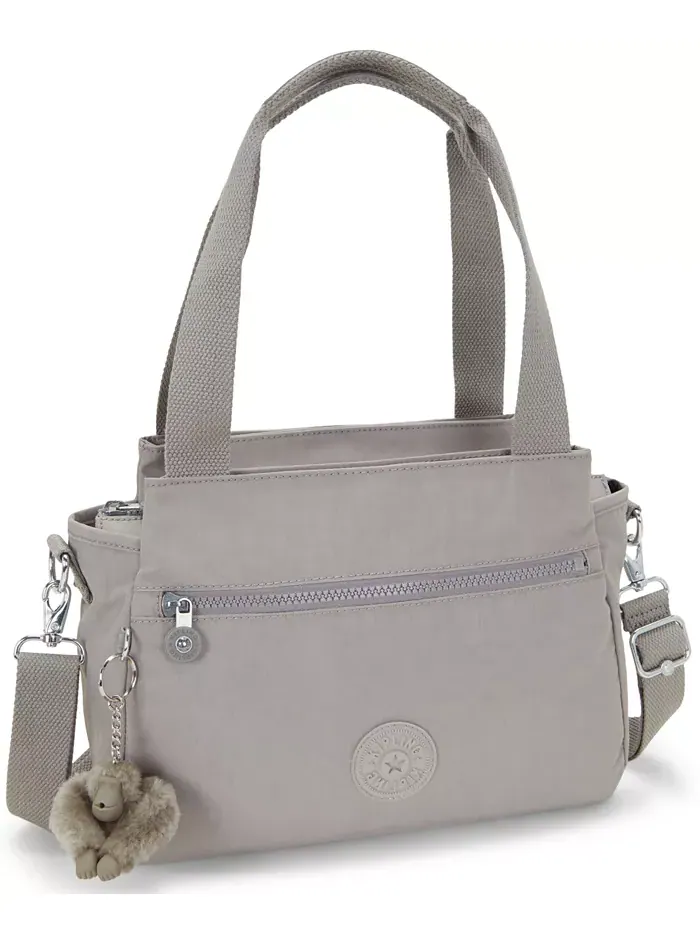 Женская сумка-саквояж Elysia Small Kipling — изображение 3 из 5, серый