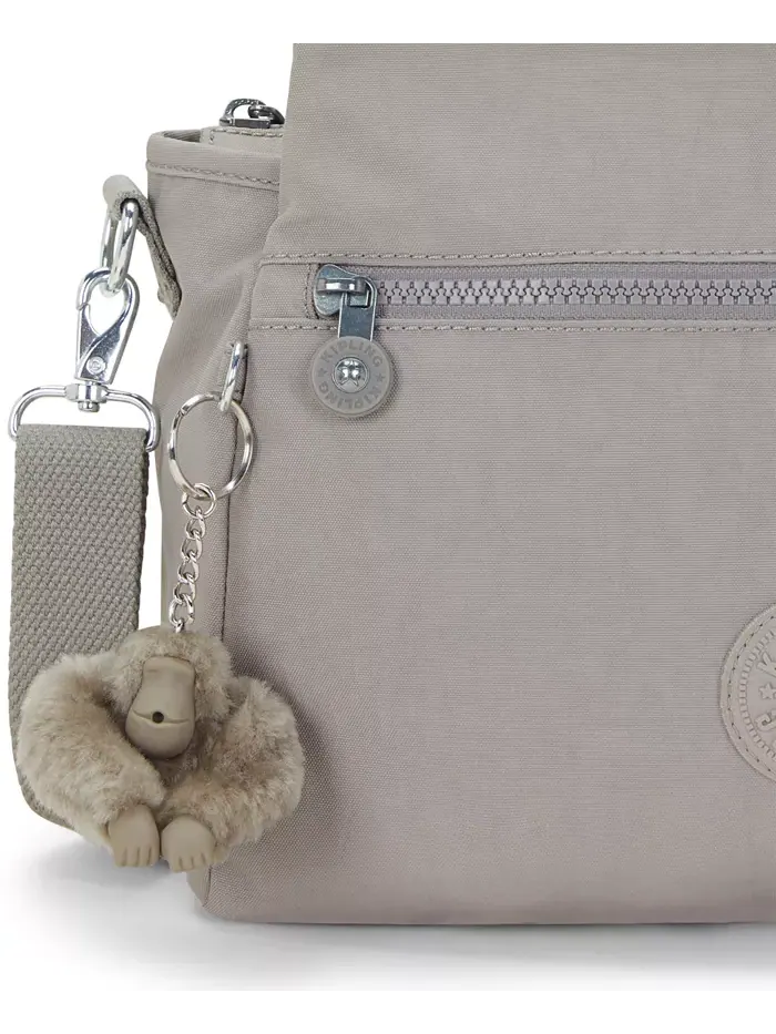 Женская сумка-саквояж Elysia Small Kipling — изображение 5 из 5, серый