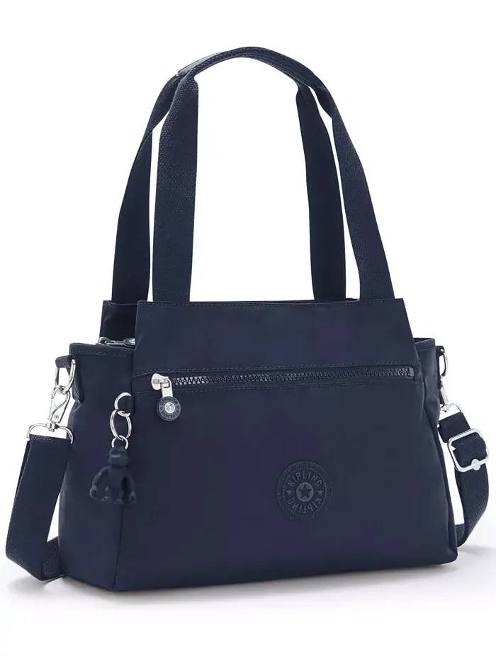 Женская сумка-саквояж Elysia Small Kipling — изображение 3 из 7, синий