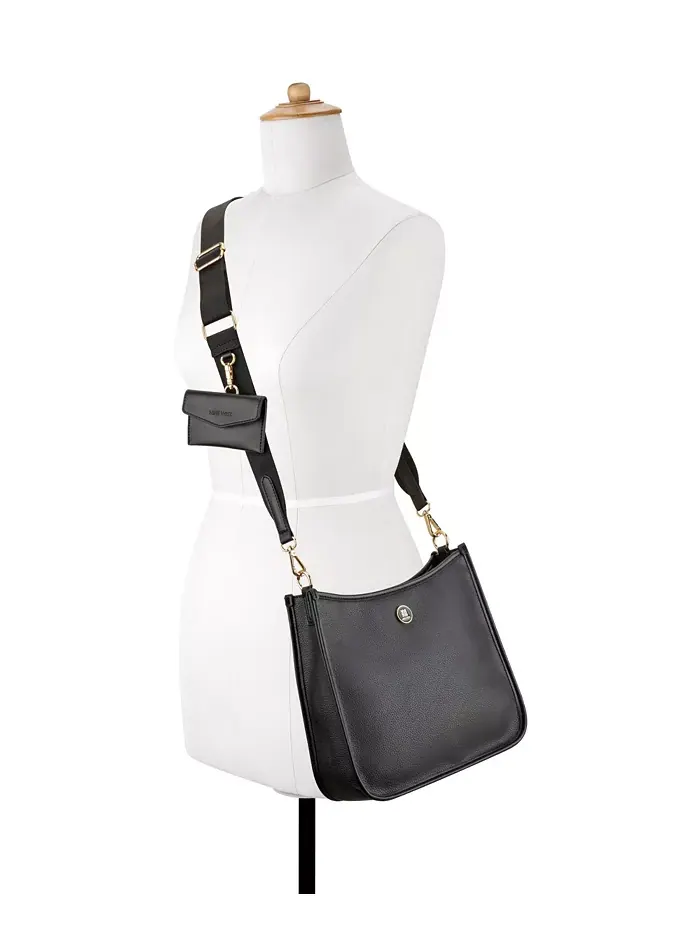 Сумка кросс-боди Nalini Large Swing Nine West — изображение 8 из 8, черный