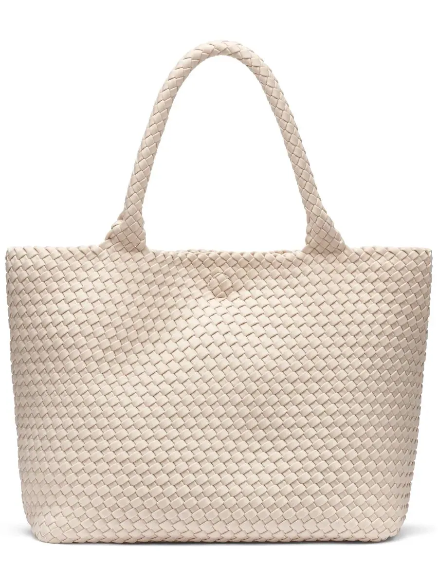 Большая сумка-тоут Giselle с магнитной застежкой DKNY, светлый-taupe — изображение 2 из 4, коричневый