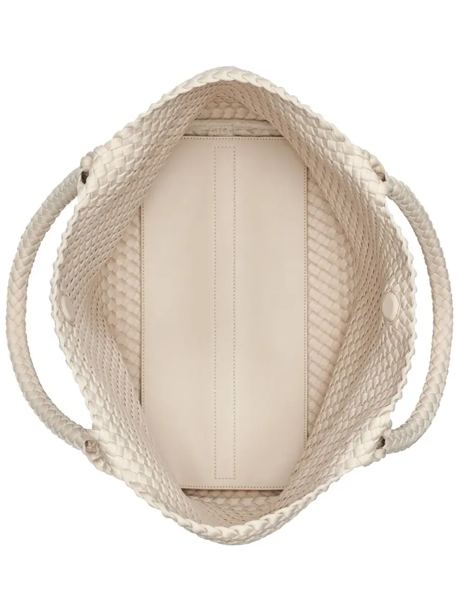 Большая сумка-тоут Giselle с магнитной застежкой DKNY, светлый-taupe — изображение 4 из 4, коричневый
