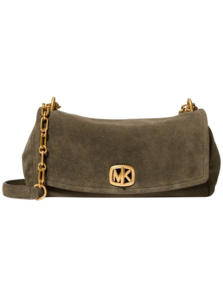 Сумка женская малая кросс-боди 100% кожа Michael Kors Turn-Lock MICHAEL — изображение 1 из 5, лоден