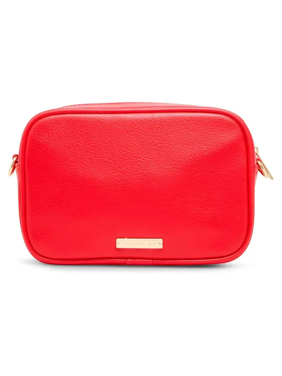 Сумка через плечо Mary Small Crossbody Camera Madden Girl — изображение 2 из 5, алый