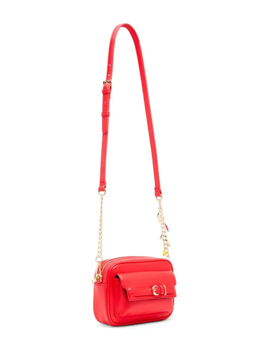 Сумка через плечо Mary Small Crossbody Camera Madden Girl — изображение 3 из 5, алый