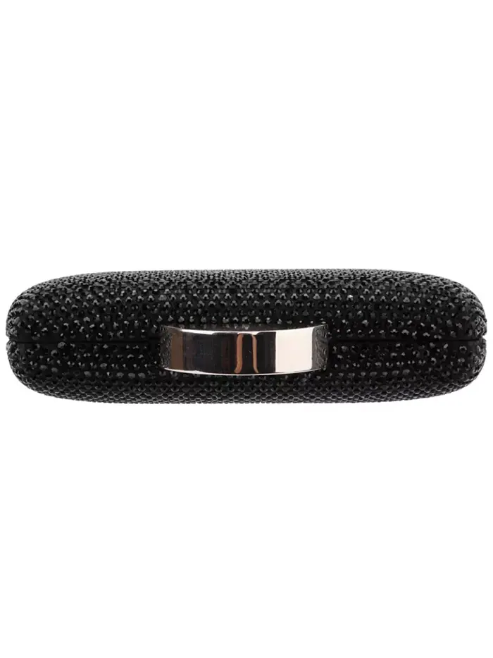Женская кристальная сумочка-клатч Minaudiere Nina — изображение 4 из 4, черный