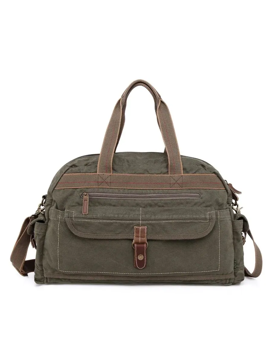 Холщовая сумочка Atona Weekender TSD BRAND — изображение 1 из 2, серый