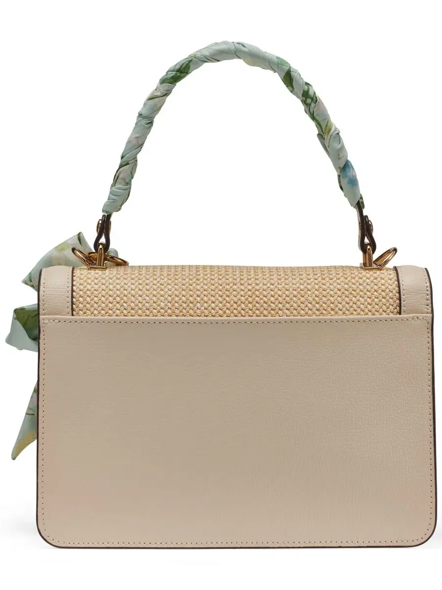 Сумка-мессенджер Simone Small Crossbody Satchel Handbag Karl Lagerfeld Paris, нейтральный — изображение 2 из 8, серый