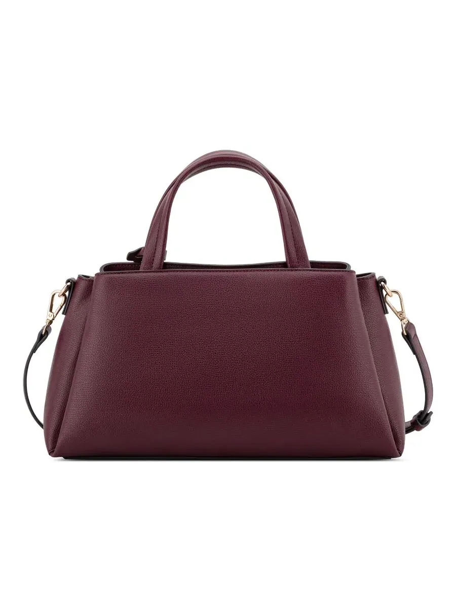 Сумка-тоут Nine West Luela Large Top Handle Satchel — изображение 2 из 4, черничный