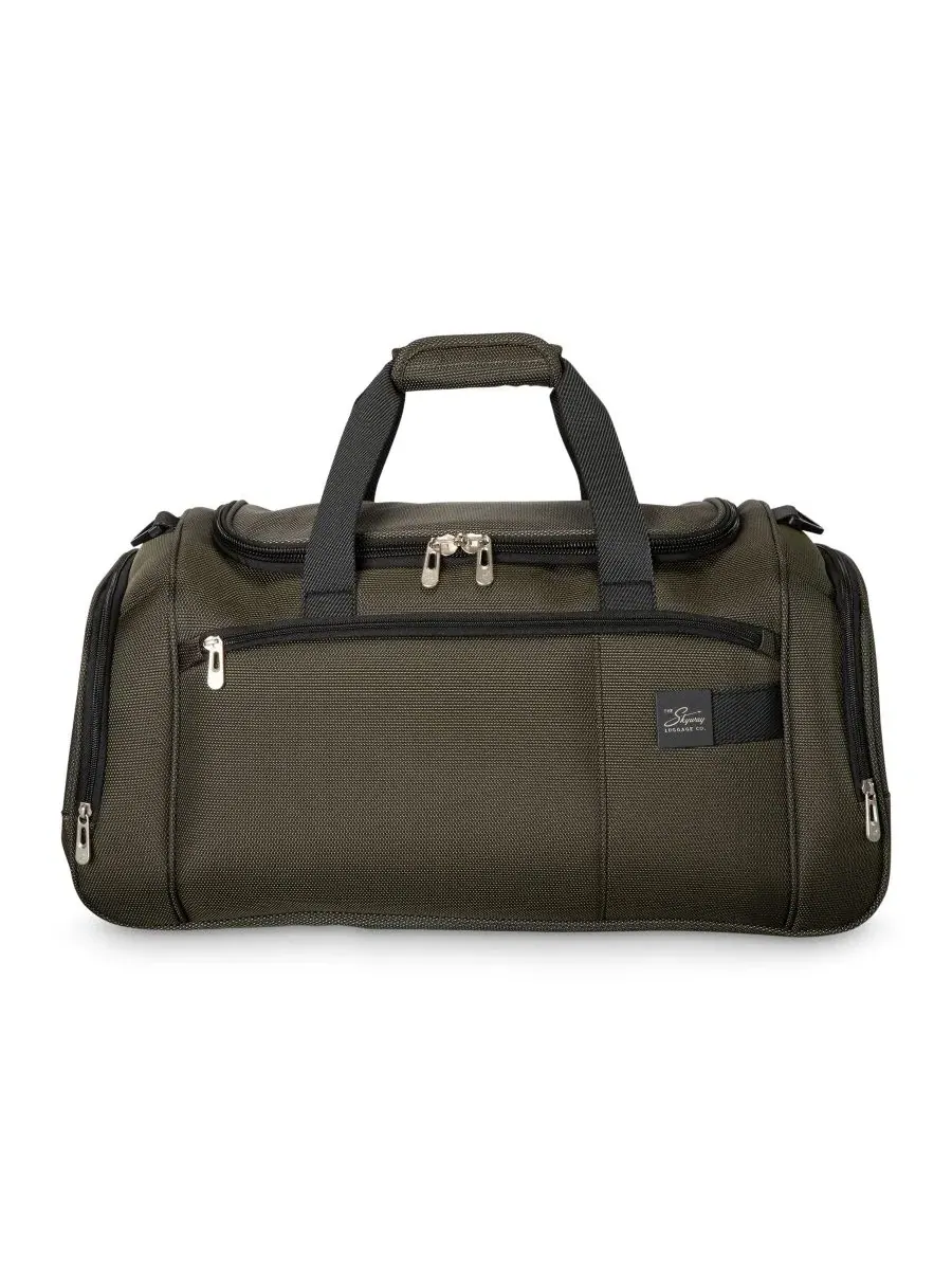 Дорожная сумка-дафл 56 см с ручками и плечевым ремнем, модель Sigma 7.0 22" Duffel Skyway — изображение 1 из 9, зеленый