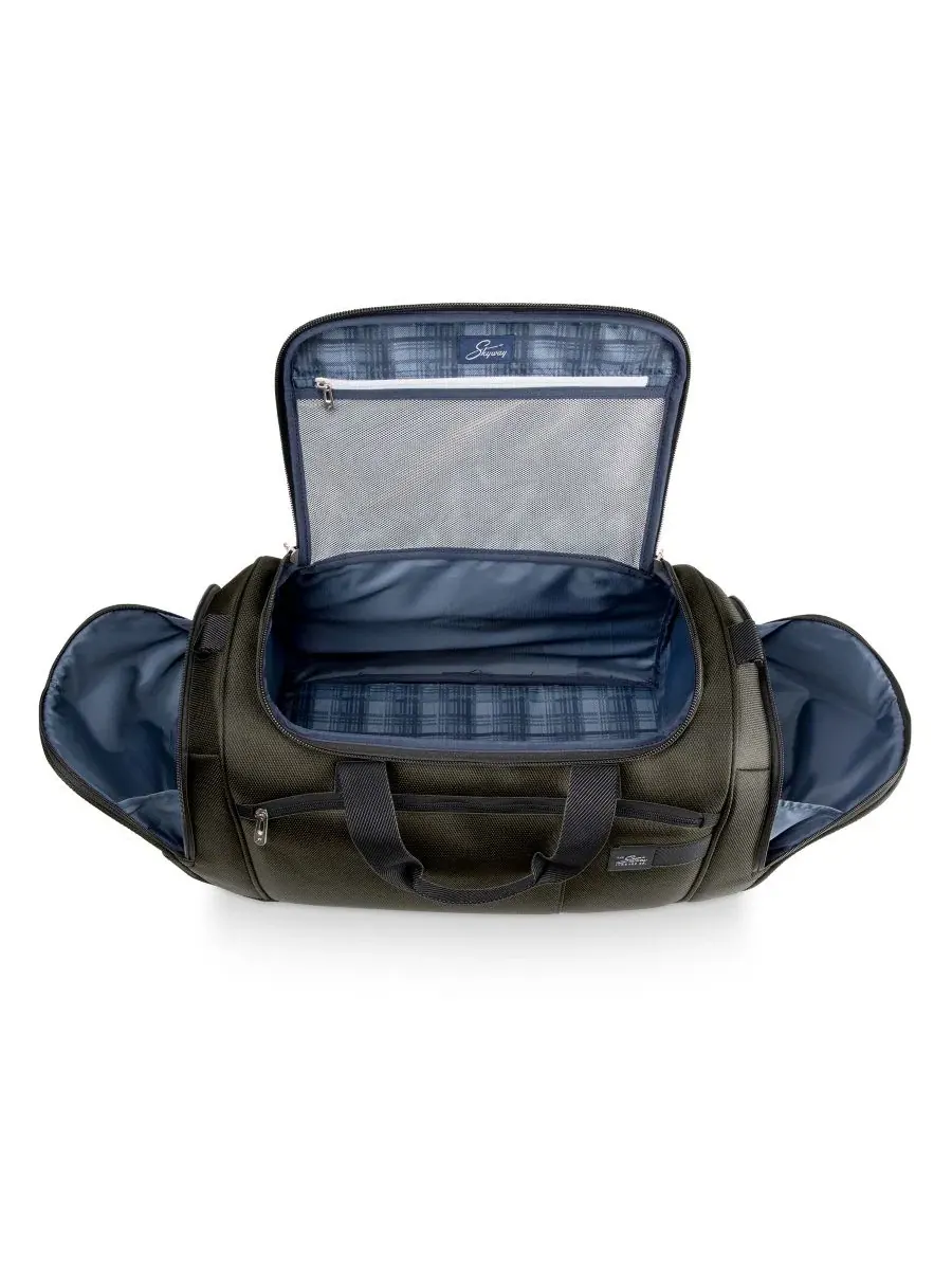 Дорожная сумка-дафл 56 см с ручками и плечевым ремнем, модель Sigma 7.0 22" Duffel Skyway — изображение 3 из 9, зеленый