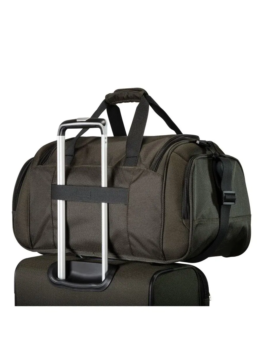 Дорожная сумка-дафл 56 см с ручками и плечевым ремнем, модель Sigma 7.0 22" Duffel Skyway — изображение 5 из 9, зеленый