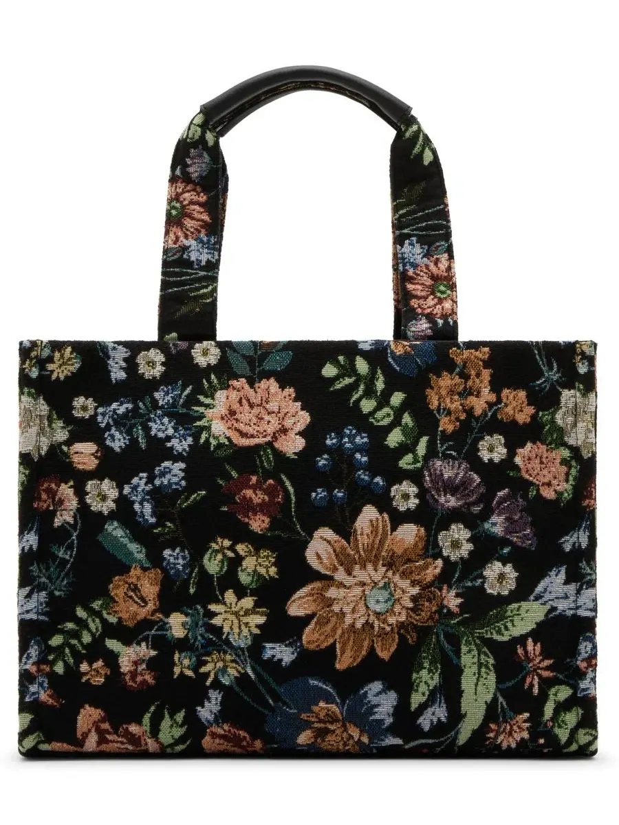 Сумка-шопер Tapestry Large Tote Betsey Johnson — изображение 2 из 6, черный