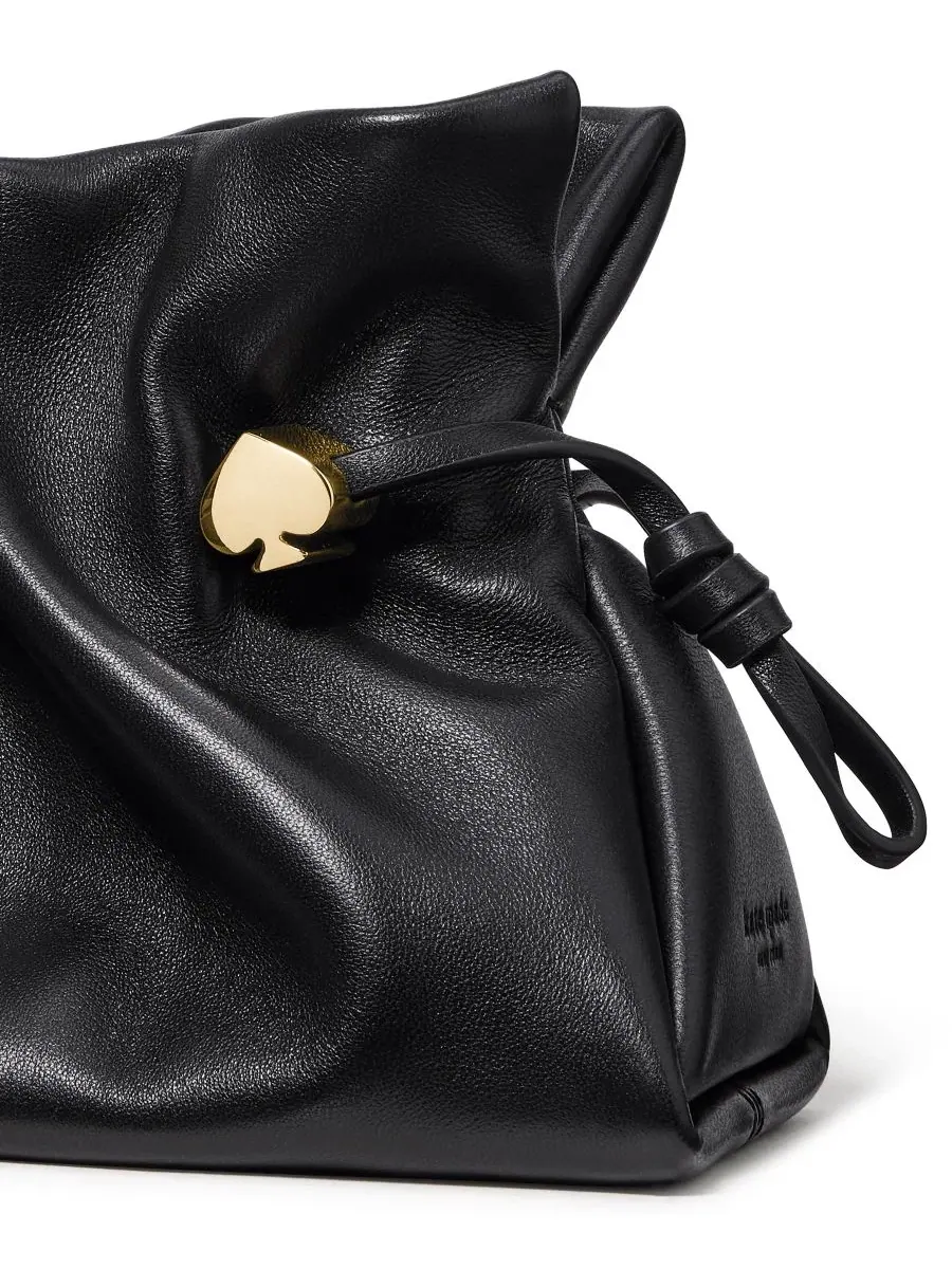 Небольшой клатч из замши Rio Dot Suede Small Clutch Handbag kate spade new york — изображение 3 из 6, черный