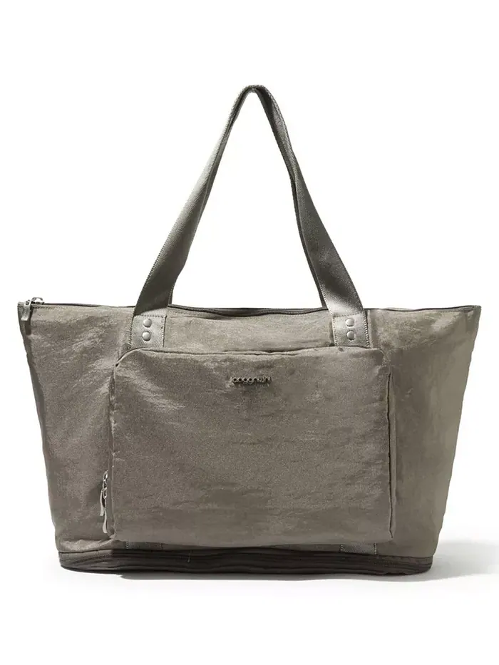 Складная сумка-тоут Carryall Baggallini — изображение 1 из 7, серебристый