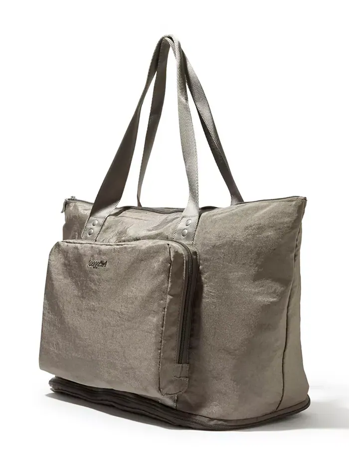 Складная сумка-тоут Carryall Baggallini — изображение 2 из 7, серебристый