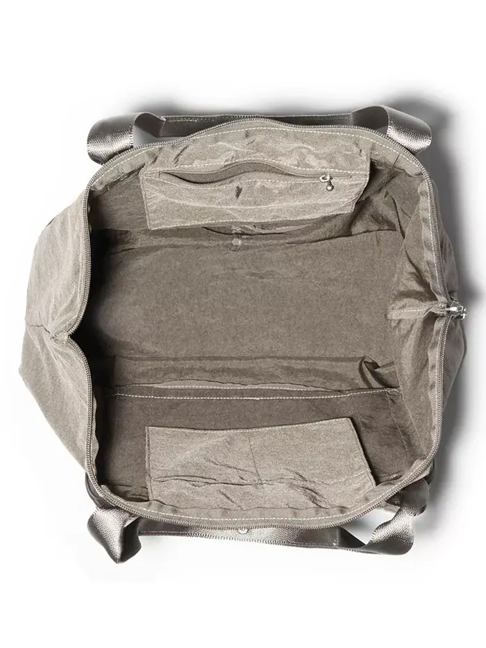 Складная сумка-тоут Carryall Baggallini — изображение 3 из 7, серебристый
