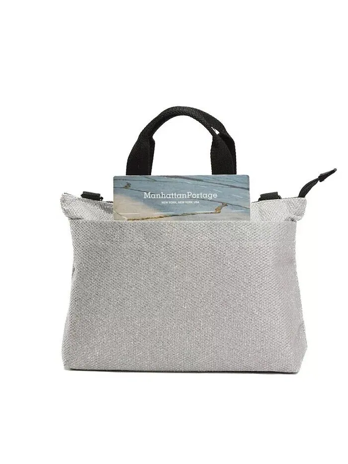Тканевая уличная сумка-тоут Manhattan Portage — изображение 7 из 7, серый
