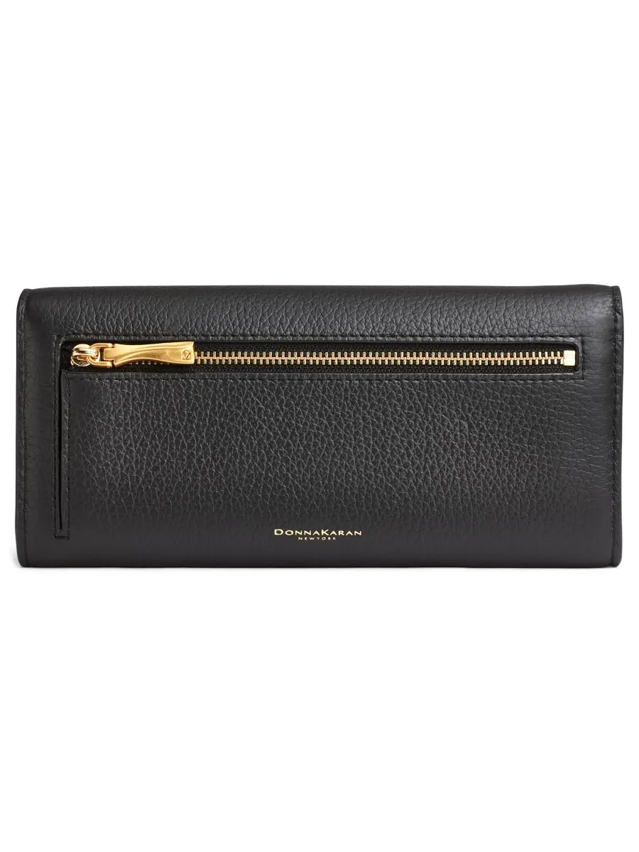 Женский кошелек Amagansett Donna Karan New York — изображение 3 из 7, черный/золотистый