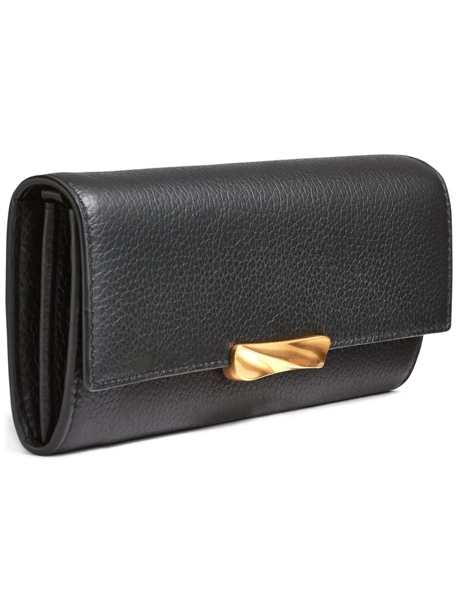Женский кошелек Amagansett Donna Karan New York — изображение 4 из 7, черный/золотистый