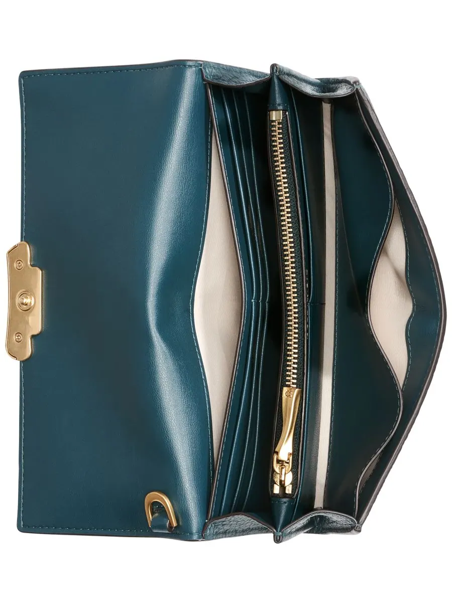 Женский кошелек Amagansett Donna Karan New York — изображение 4 из 7, зеленый