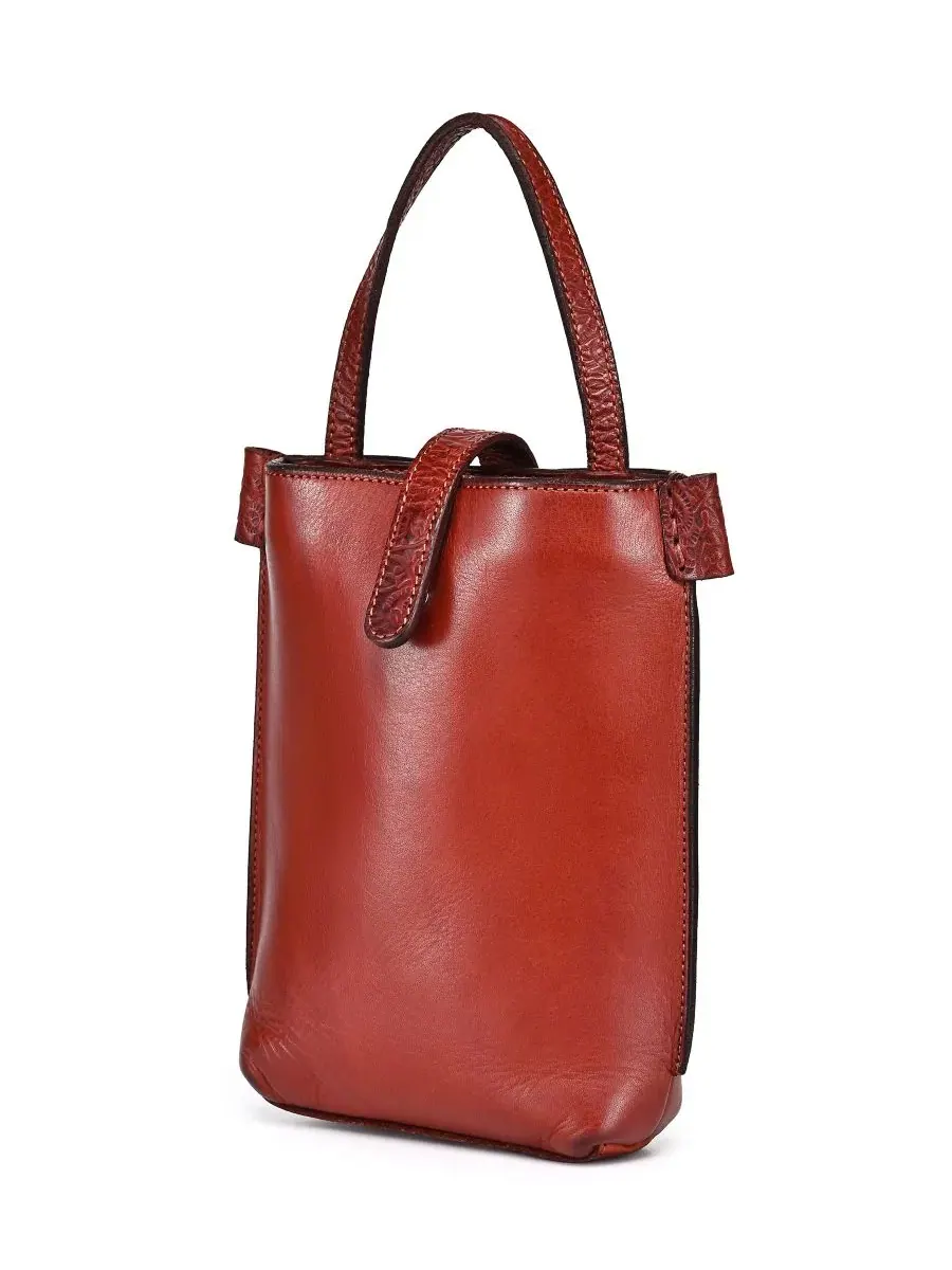 Мини-сумочка через плечо Wishbone Old Trend — изображение 3 из 7, коричневый