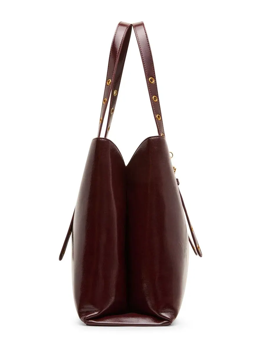 Сумка-шопер Steve Madden Haley Grommet Extra-Large Tote — изображение 5 из 6, красный