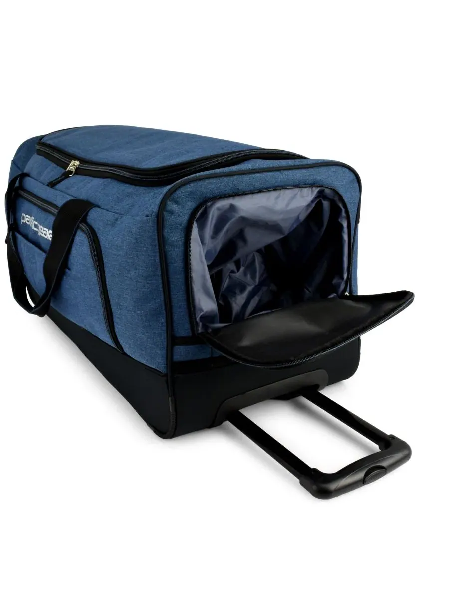 Дорожная сумка на колесиках Keystone Rolling Duffel Bag Traveler's Choice — изображение 5 из 8, темно-синий