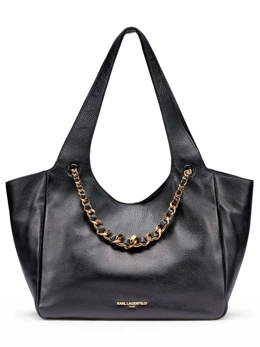 Сумка-шопер из натуральной кожи Ina Leather KARL LAGERFELD PARIS