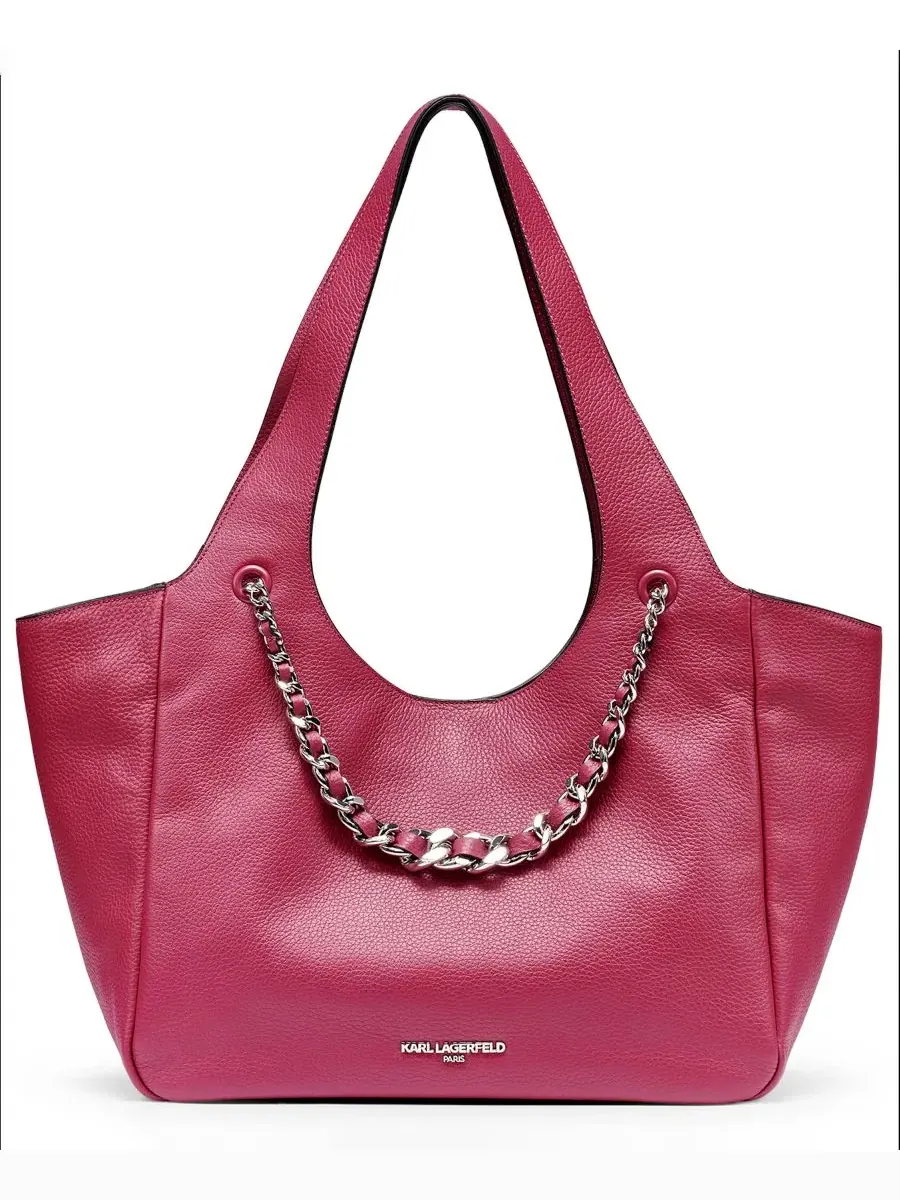 Сумка-шопер Ina Leather Extra-Large Tote KARL LAGERFELD PARIS